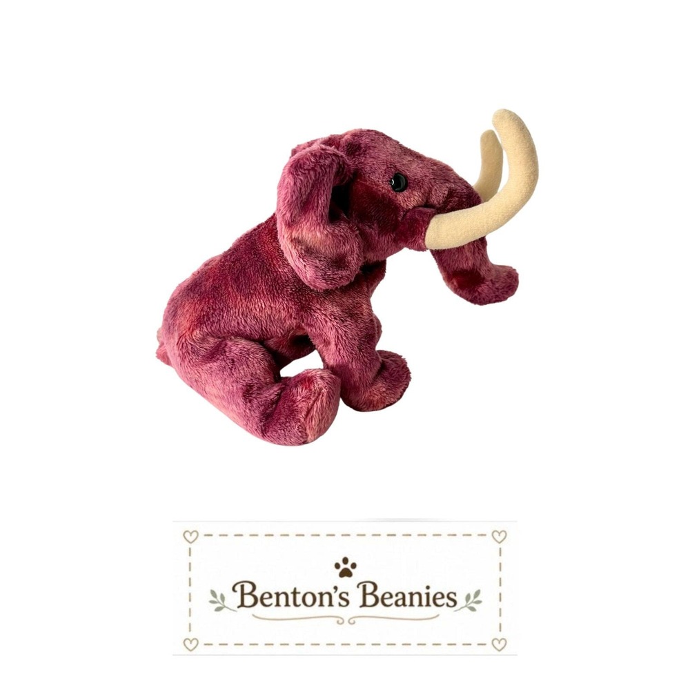 Colosso the Mammoth Ty Beanie Baby | Prehistoric Plush Pal 🦣 | Mint Heart Tag ⭐ - Picture 4 of 6